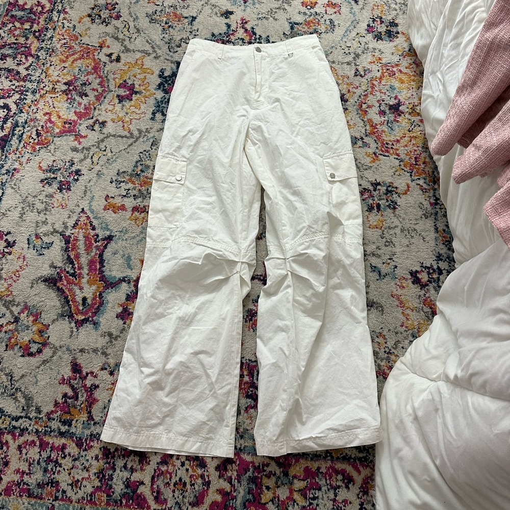 White cargo pants!